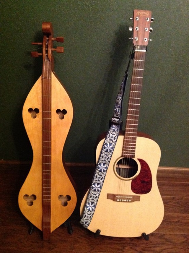 dulcimer and guitar